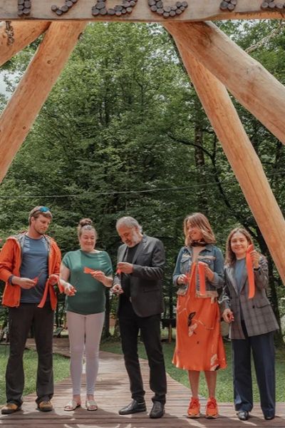 При поддержке Курорта Красная Поляна открылся уникальный маршрут Тропа Чувств